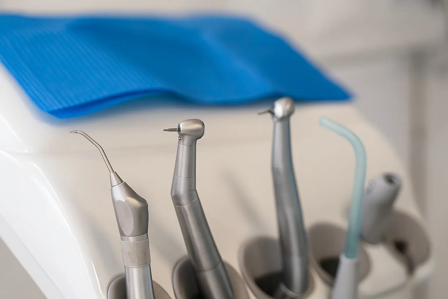 Instrumental odontológico para limpieza dental